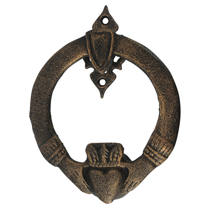 Design Toscano Claddagh Authentic Foundry Door Knocker & Reviews Wayfair